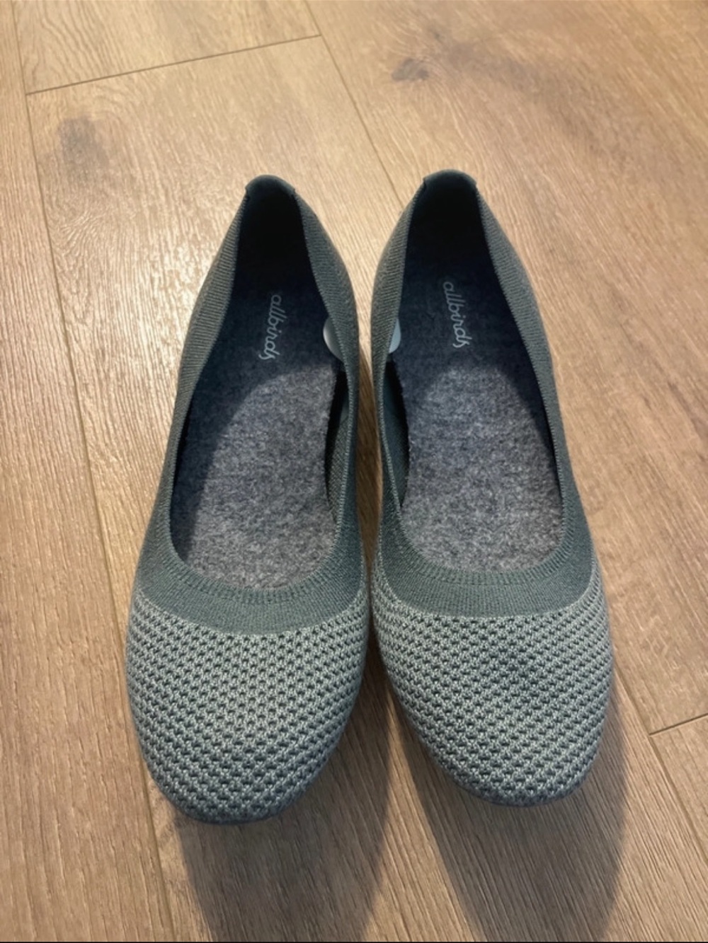 Allbirds Tree Breezers Women's Green Flats US 10
